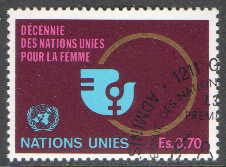 United Nations Geneva Scott 91 Used